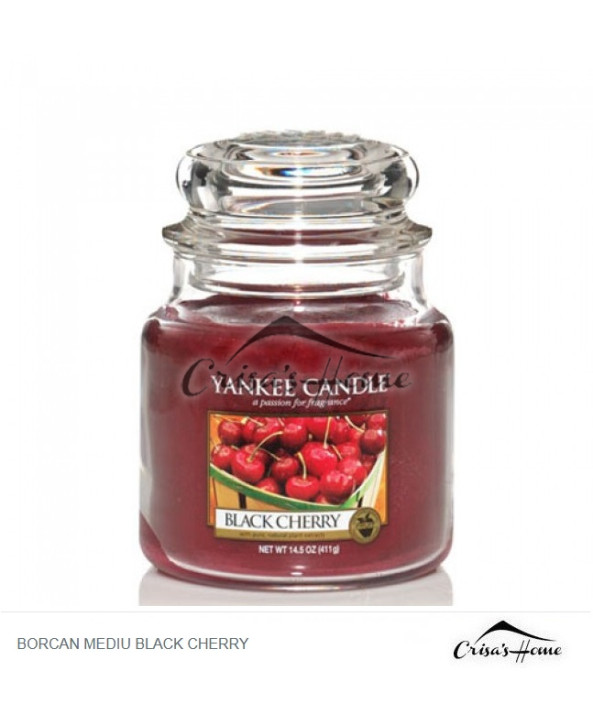 Lumanare Parfumata Black Cherry, Yankee Candle